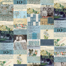 Tim Holtz Eclectic Elements Palette - Blue Collage - Blue - The Green Fern Quilt Co.