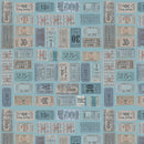 Tim Holtz Eclectic Elements Palette - Blue Tickets - Blue - The Green Fern Quilt Co.