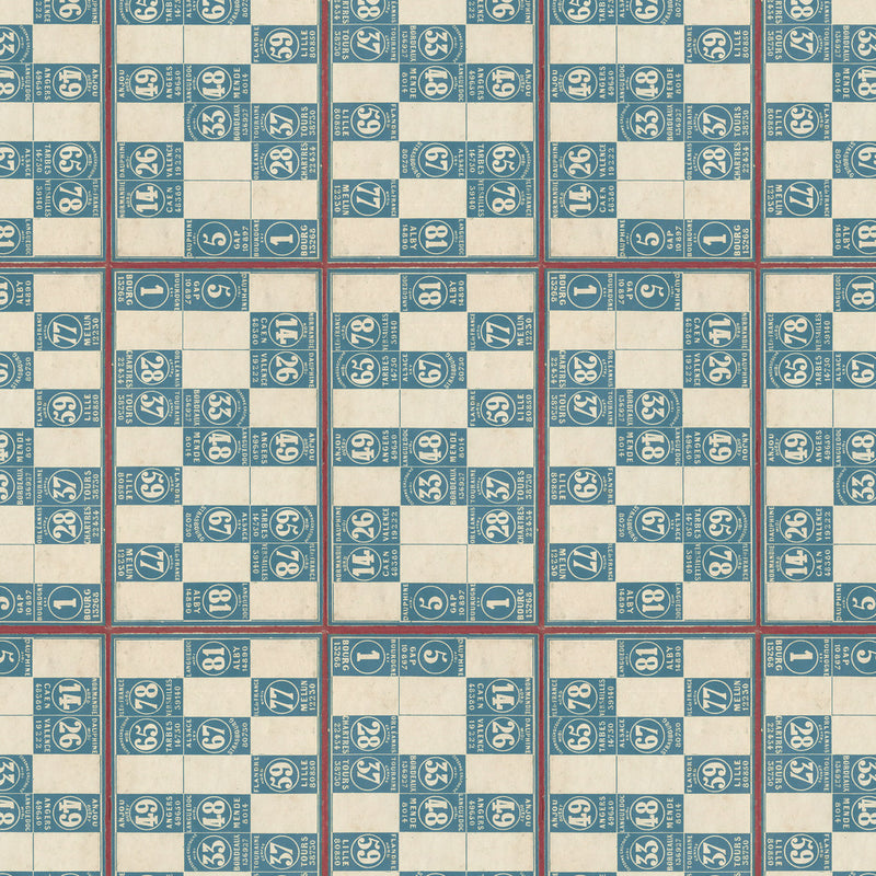 Tim Holtz Eclectic Elements Palette - Blue Numbers - Blue - The Green Fern Quilt Co.