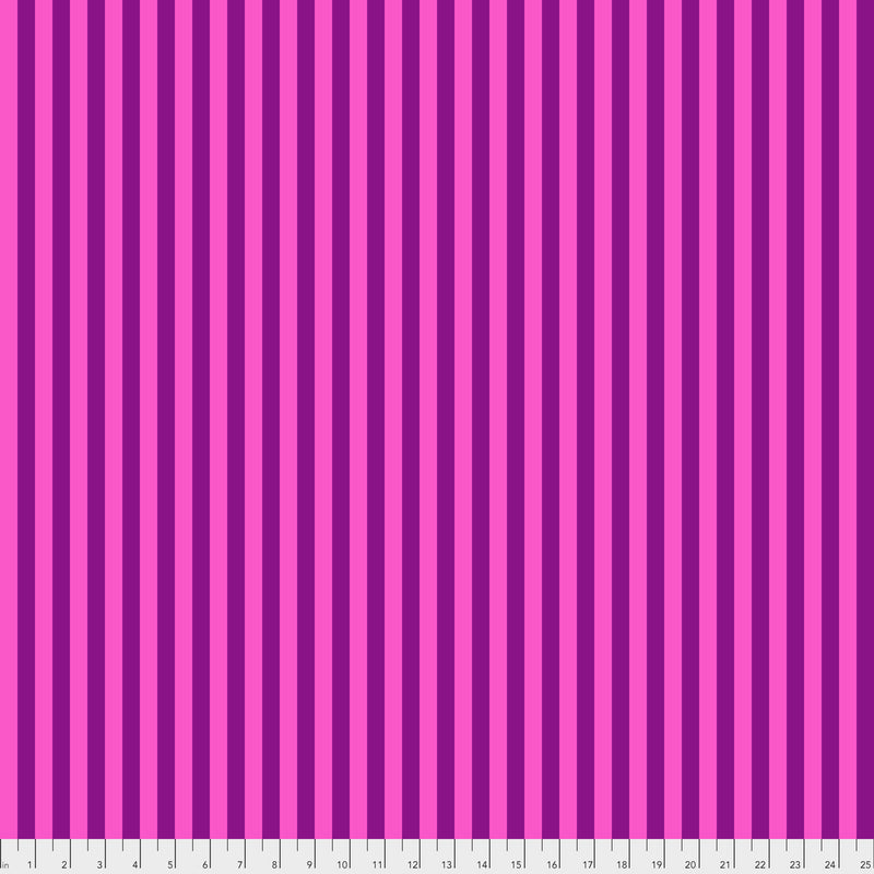 Tula Pink - True Colors - Tent Stripe - Foxglove