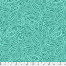 Tula Pink - True Colors - Mineral - Aquamarine - The Green Fern Quilt Co.