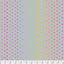 Tula Pink - True Colors - Hexy Rainbow - Dove - The Green Fern Quilt Co.