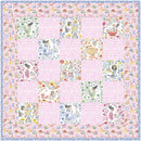 Anne Keenan Higgins - Blossom Brew - Garden Cups - Denim - The Green Fern Quilt Co.