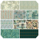 Tim Holtz Eclectic Elements Palette - Teal Marble - Teal - The Green Fern Quilt Co.