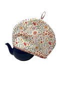 Anne Keenan Higgins - Blossom Brew - Garden Cups - Denim - The Green Fern Quilt Co.