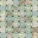Tim Holtz Eclectic Elements Palette - Teal Marble - Teal - The Green Fern Quilt Co.