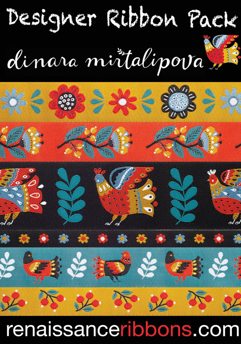 Dinara Mirtalipova Folk Birds Ribbon Pack