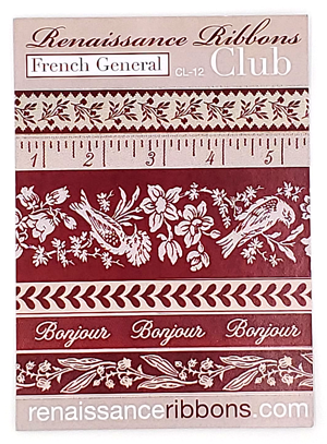 French General Ribbon Pack - Renaissance Ribbons