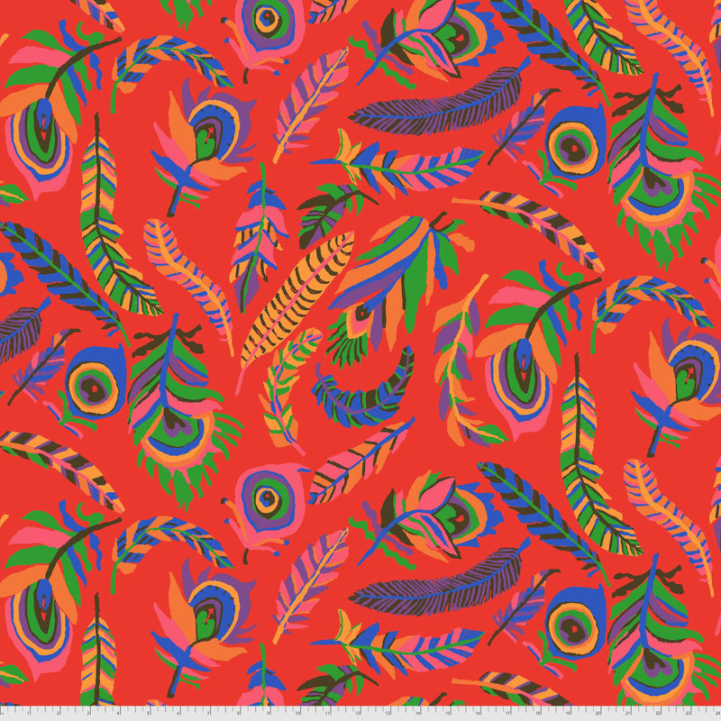 Kaffe Fassett Collective - August 2021 - Tickle My Fancy - Red