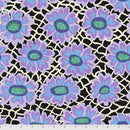 Kaffe Fassett Collective - August 2021 - Flower Net - Black - The Green Fern Quilt Co.