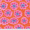 Kaffe Fassett Collective - August 2021 - Flower Net - Red - The Green Fern Quilt Co.