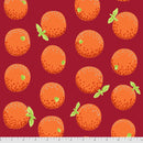 Kaffe Fassett Collective - August 2021 - Oranges - Maroon - The Green Fern Quilt Co.