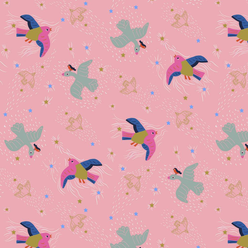 Just Kitten Around - High Hopes - Pink - Conservatory Craft - Monika Forsberg - PWMF030.PINK