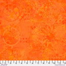 Sue Penn - Textures - Tonal Graffiti - Orange - FreeSpirit Fabrics - Digitally Printed - The Green Fern Quilt Co.