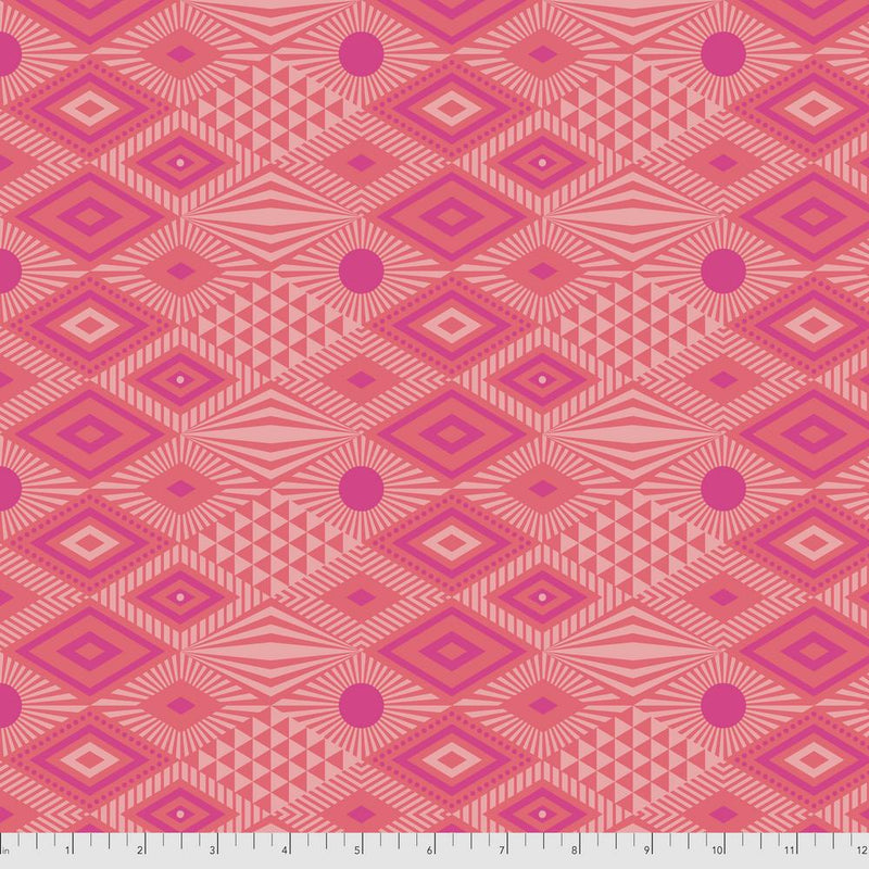 Tula Pink - Daydreamer - Lucy - Dragonfruit - FreeSpirit Fabrics