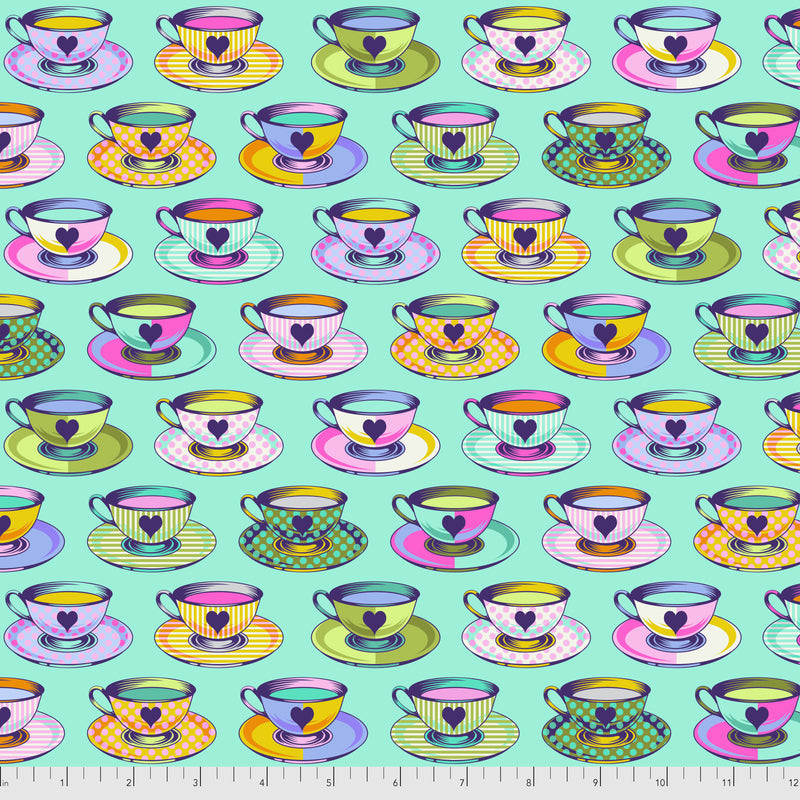 Tula Pink's Curiouser and Curiouser - Tea Time - Daydream - FreeSpirit Fabrics