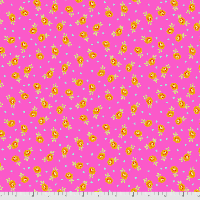 Tula Pink's Curiouser and Curiouser - Baby Buds - Wonder - FreeSpirit Fabrics