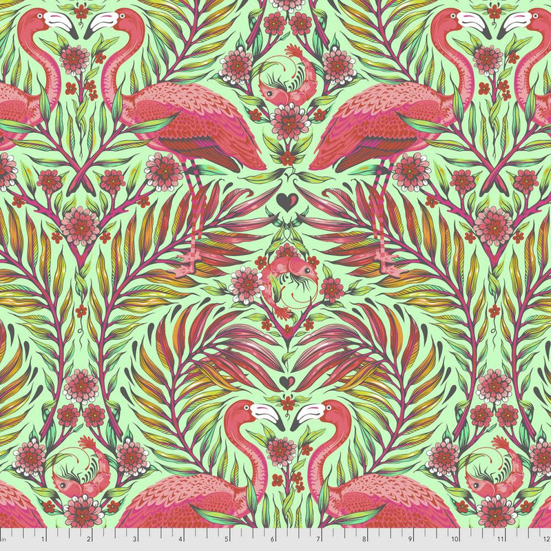 Tula Pink - Daydreamer - Pretty in Pink - Mango - FreeSpirit Fabrics