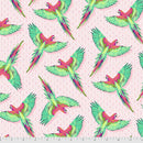 Tula Pink - Daydreamer - Macaw Ya Later - Dragonfruit - FreeSpirit Fabrics - The Green Fern Quilt Co.