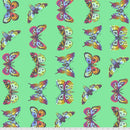 Tula Pink - Daydreamer - Butterfly Hugs - Lagoon- FreeSpirit Fabrics - The Green Fern Quilt Co.
