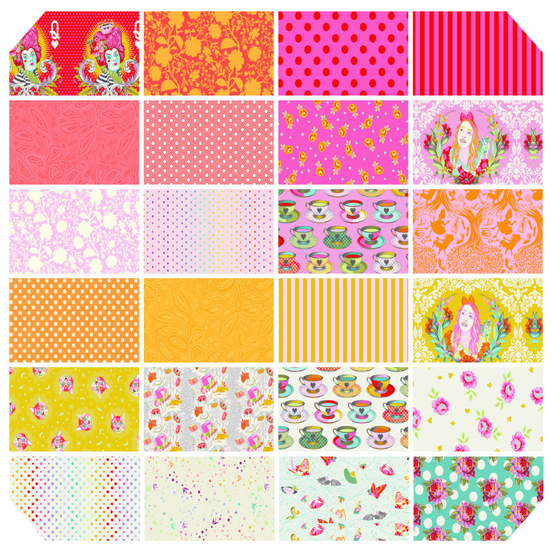 Tula Pink's Curiouser and Curiouser - Wonder 24 pc. FQ Bundle - FreeSpirit Fabrics